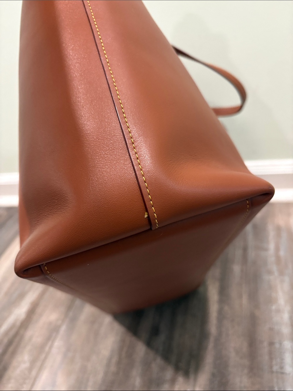 Coach Central Tote 39 Saddle/Gold - Picture 13 of 14